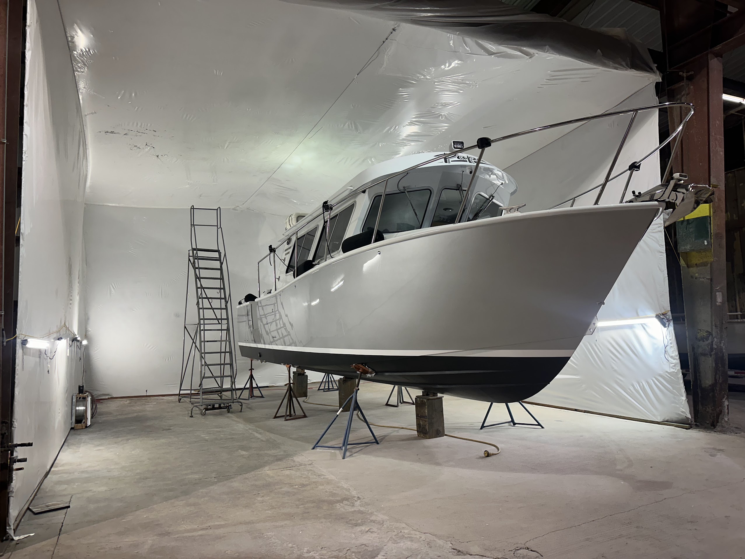 Boat repair bottom paint