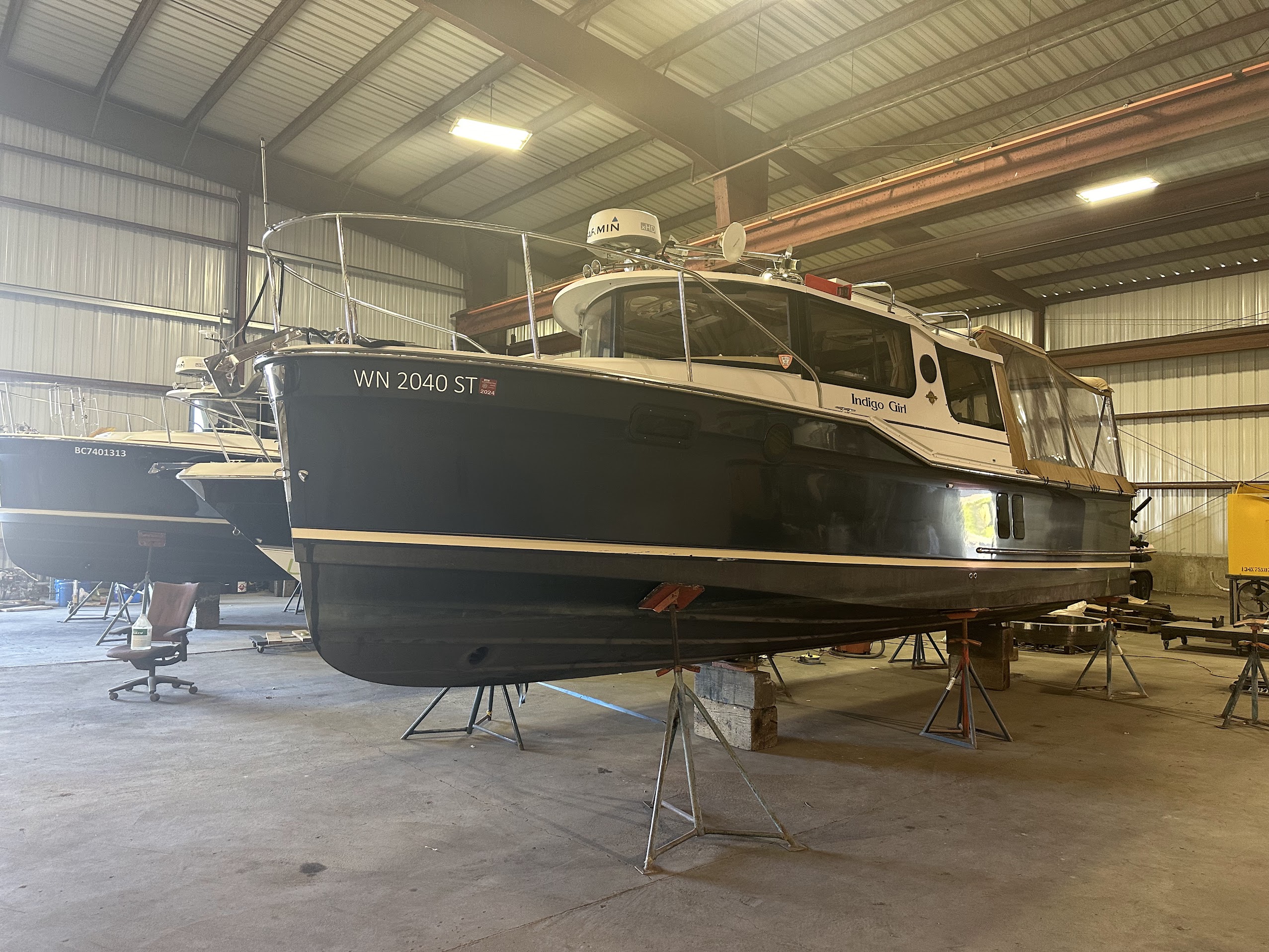 Boat repair bottom paint