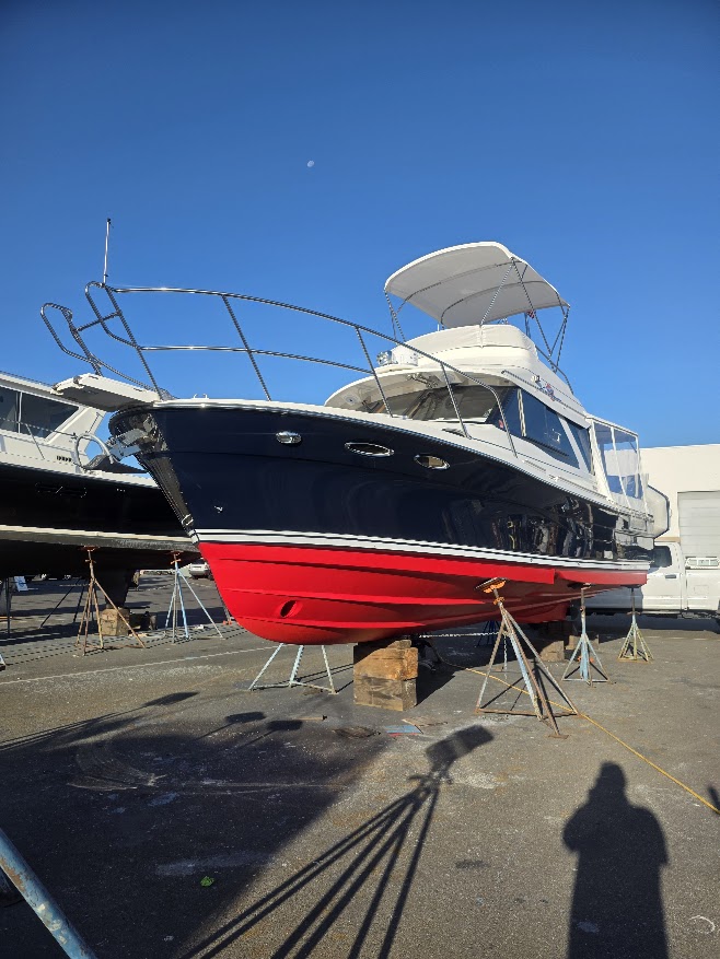 Boat repair bottom paint