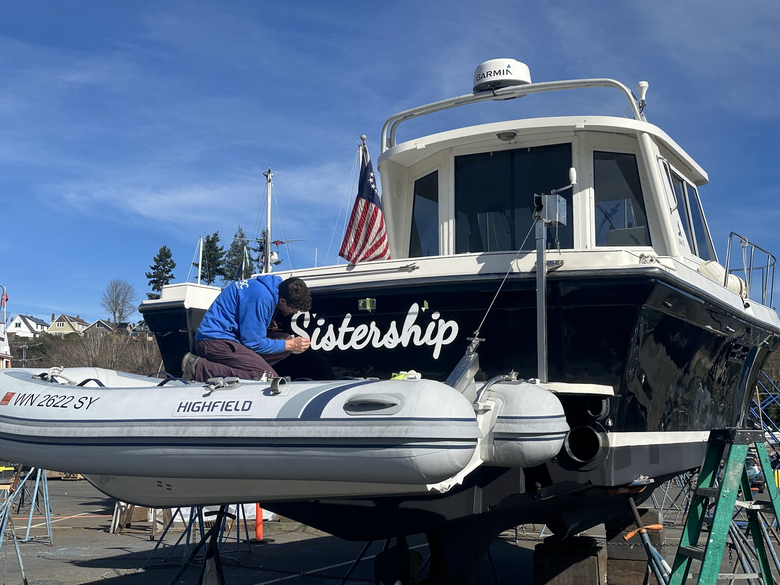 Boat repair bottom paint